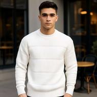 پلیور بافت مردانه شیک و خاص طرحدار