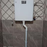 لوله کشی آب و فاضلاب وگرم وسردونصب شیر آلات