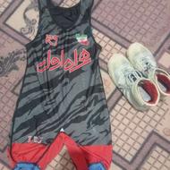 لباس کشتی درحد نو