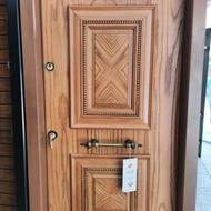 درب ضدسرقت روکش راش دوقاب ضد سرقت پنجره اتاق ژیوادرب1734