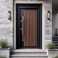 درب ضدسرقت طرح مدرن استیل ضد سرقت پنجره اتاق ژیوادرب1752