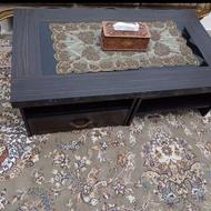 میزعسلی همراه با دوعدد جلومبلی