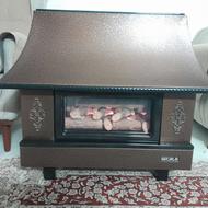 بخاری گازسوز نیک کالا 24 هزار با شیشه آلمانی