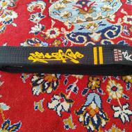 کمربند مشکی کیوکوشین دان 2 جنس اعلا نو استفاده نشده