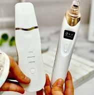 پکیج دستگاه میکرودرم و اتوی صورت خانگی پوستی شفاف و درخشان