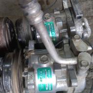 کمپرسور کولر پراید ساندن پلمپ اصلی رادیاتور جلو