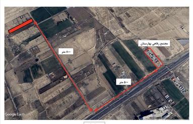 8329 متر زمین کشاورزی واقع در رباط‌کریم