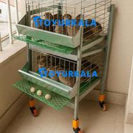 در*آپارتمان یا% بلدرچین مینی و قفس مرغ