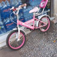 دوچرخه بچه صورتی سایز16،،،،،،