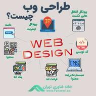 طراحی وب سایت ساده و متوسط و حرفه ای