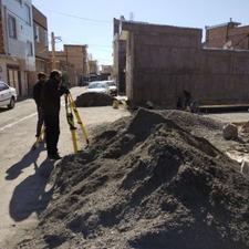 زمین نیمه کاره دونبش همراه با پروانه ساخت 115 متر 