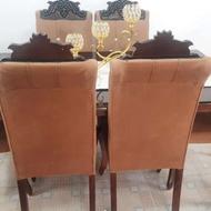 میز ناهارخوری 6 نفره چوب