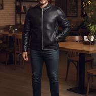 کاپشن چرم پسرانه مناسب شیک پوشان