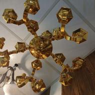 لوستر برنجی آبکاری فورتیک