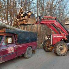 بیل جلو تراکتور 285 ( مدیریت اقای ناصر مرادی)