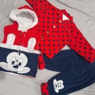 لباس ست بچه گونه زمستانی 1.5 تا 3 سال