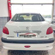 پژو 206 SD (صندوق دار) 1394 سفید