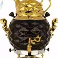 سماور گازی 6 لیتری ترموکوبل دار ماه نگار