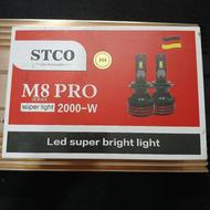 هدلایت m8pro لنزو