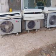 دوعدد کولر گازی ال جی، آکسون، اینورتر دار
