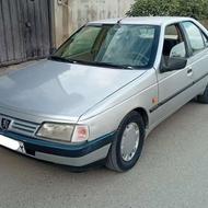 پژو405نقره ای مدل90