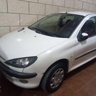 پژو 206 تیپ 2 بدون رنگ