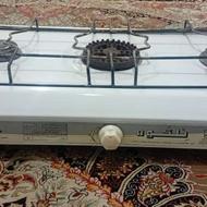 اجاق گاز دانشجویی سالم و سرویس شده