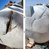 جوشکاری مخازن پلاستیکی (پلی اتیلن)قیمت مناسب