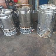 تعویض کف سماور بشکه ایی استیل