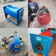 دیگ و مشعل گازی و گازوئیلی