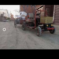 موتور چهار چرخ وتیلر شخم زنی