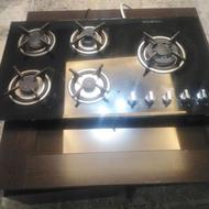 اجاق گاز رومیزی سالم تمیز