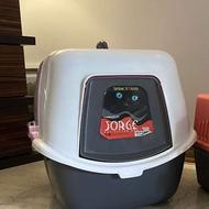 ظرف خاک مسقف گربه هپی پت همراه با بیلچه