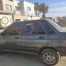 پراید فنی سالم یکطرف سر شاسی خورده 91