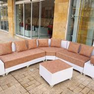 مبل ال 7 نفره دسته دوبل مبل فرنوش