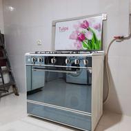 اجاق گاز5شعله-بسیارتمیزدرحدوکم کار