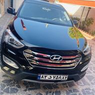 سانتافه 2014 مشکی بدون رنگ کمکار