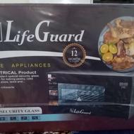 آگهی فر برقی LifeGuard شیشه سکوریت