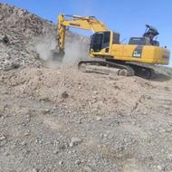 بیل 400 کوماتسو اماده به کار برای کار در معدن