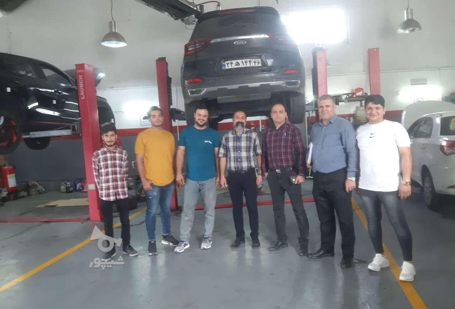 آموزش کارشناسی رنگ خودرو داخل دانشگاه رجایی