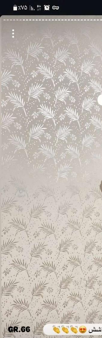 طرح کاغذ دیواری با رنگ اکلریلیک