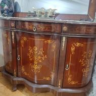 آینه کنسول چوب