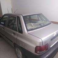 پراید دوگانه کارخانه مدل 89 یک تیکه رنگ