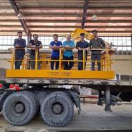 ساخت سبد بالابر ساده ، گردان و فایبر مخصوص جرثقیل