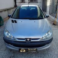 پژو 206 (تیپ3) 1386 نقرهای