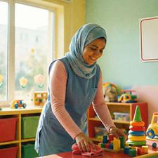 استخدام نیرو خدماتی مهد کودک