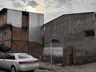 ابتدای پل گردن خیابان 12 متری کنعانی