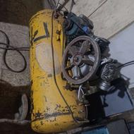 پمپ باد 250 تایی دو سیلندر