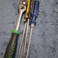 دست جغجغه برند تاپ تول با سه تا پیچ گوشتی اورجینال