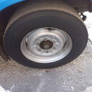 رینگ و لاستیک 17 و نیم تعویض با رینگ و لاستیگ 16 جلو